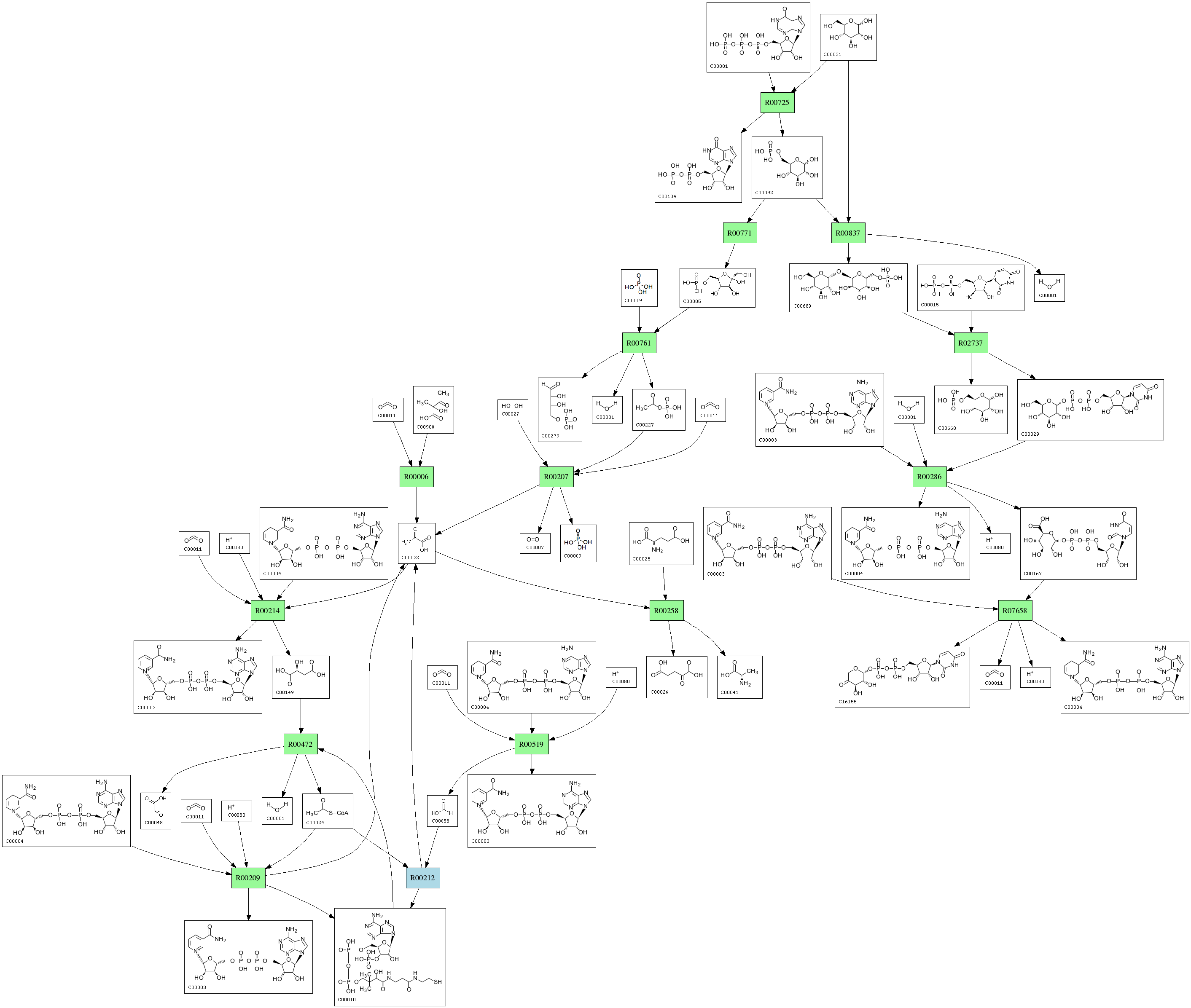 48 C00041 Pathway to C00031 from