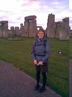 Johanna in Stonehenge